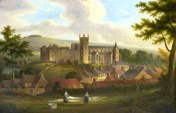 David Allan : View of linlithgow palace